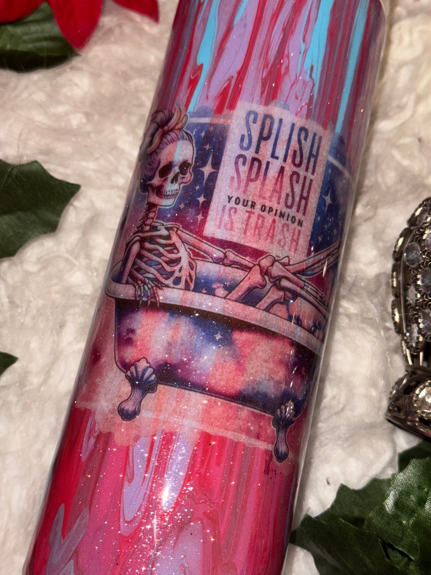 20oz Splish splash ready to ship tumbler