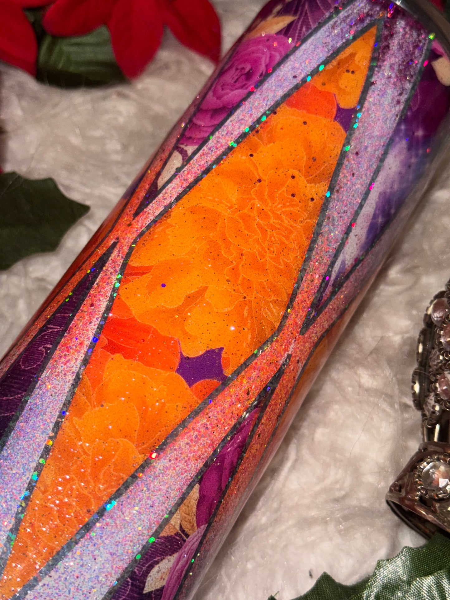 20oz purple fairy ready to ship tumbler