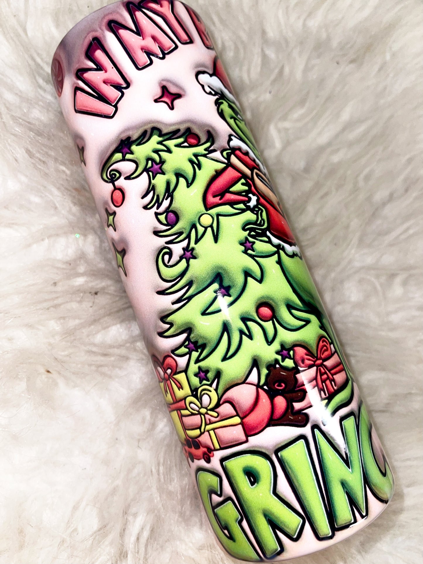 Boujee time sublimation tumbler