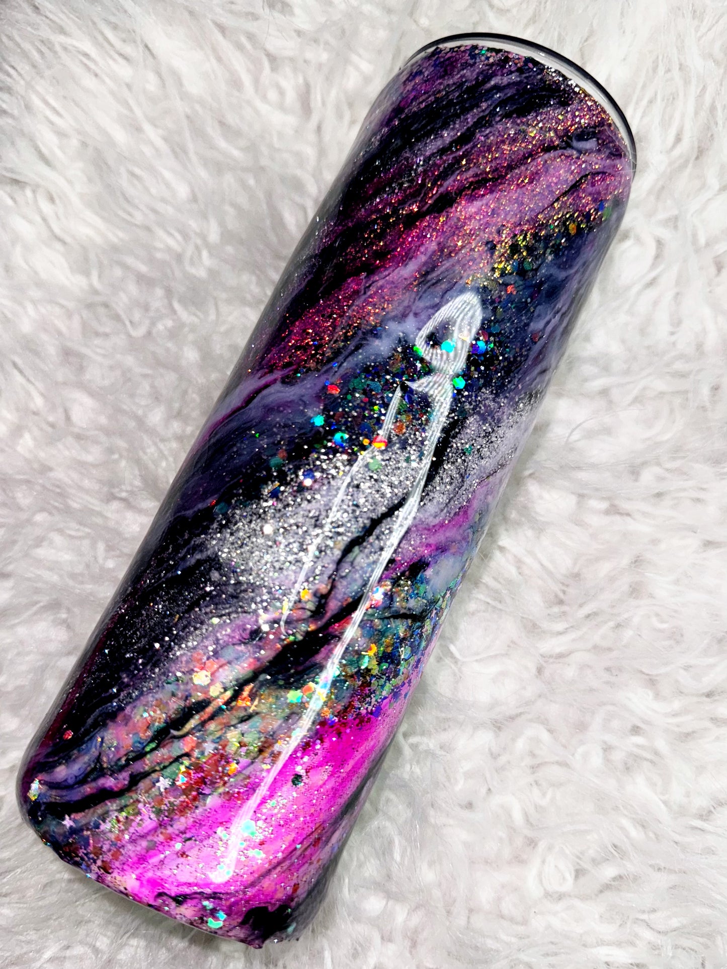 Spooky Milky Way ready to ship tumbler