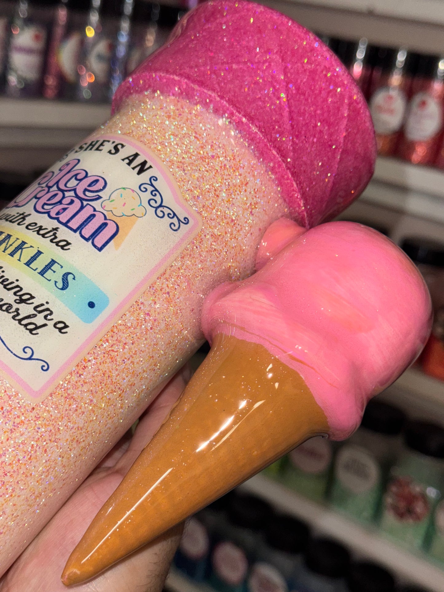 20oz ice cream handle ready to ship tumbler