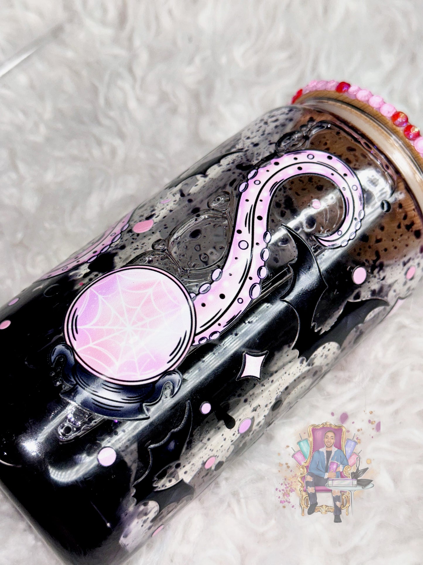 Always the villain ready to ship blood drip tumbler