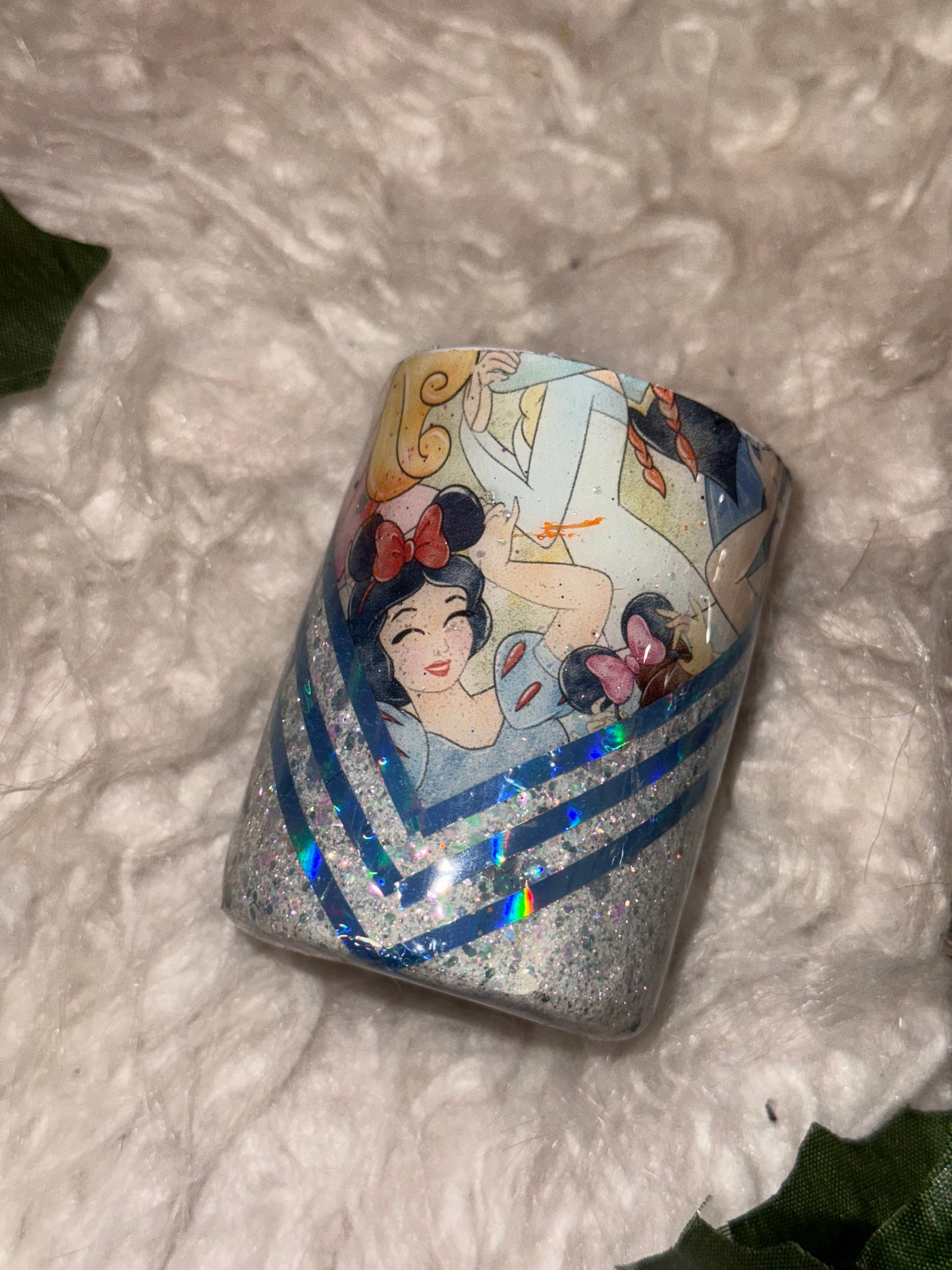 3oz Snow ready to ship tumbler