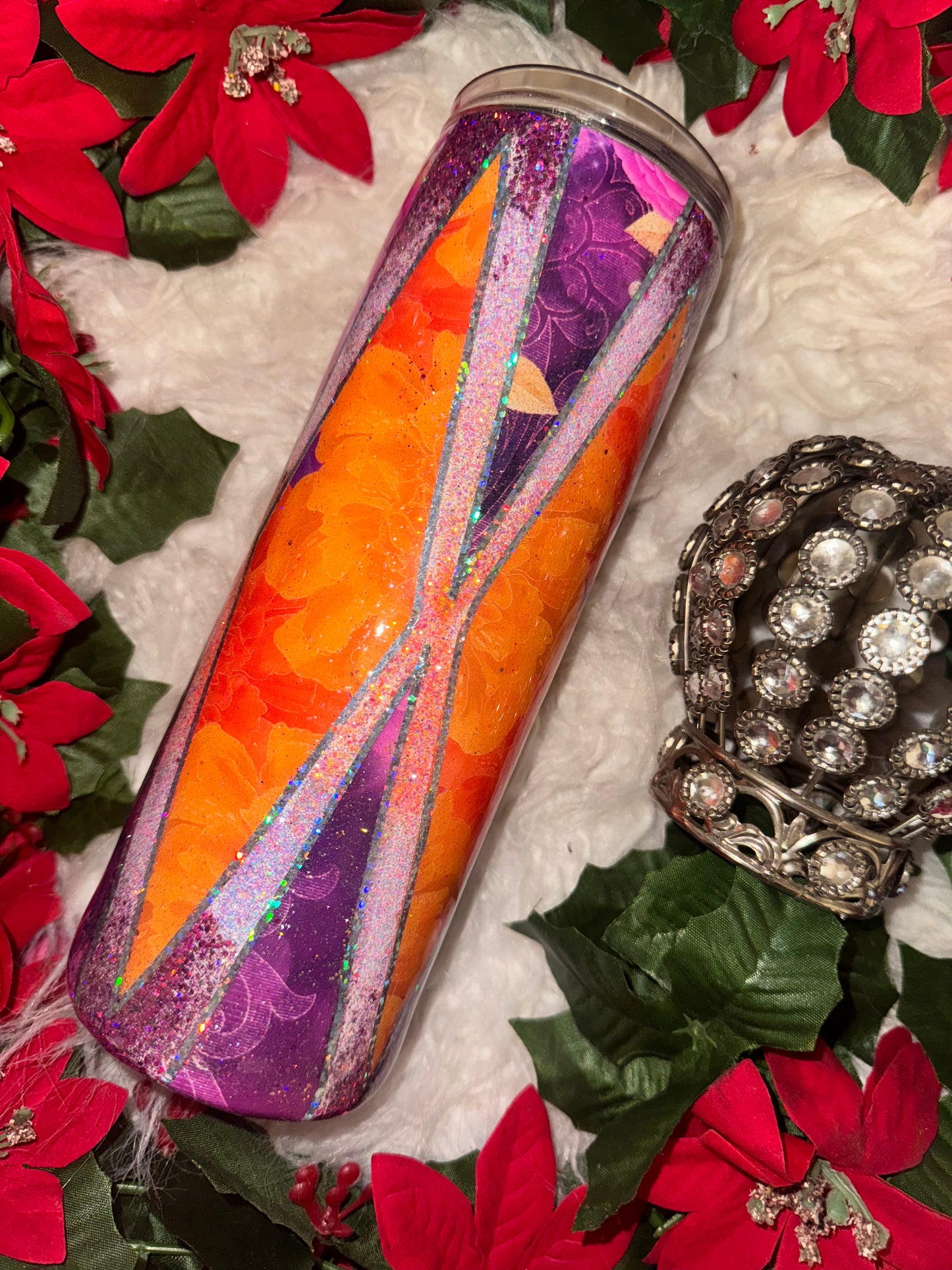 20oz purple fairy ready to ship tumbler