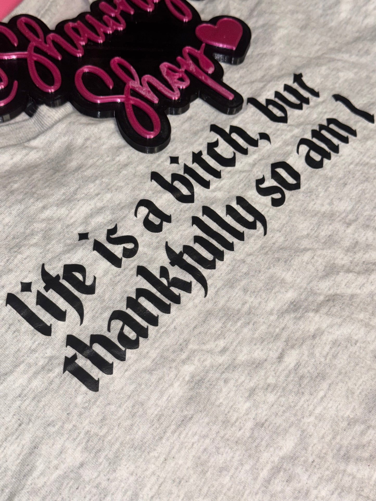 Life is a b top