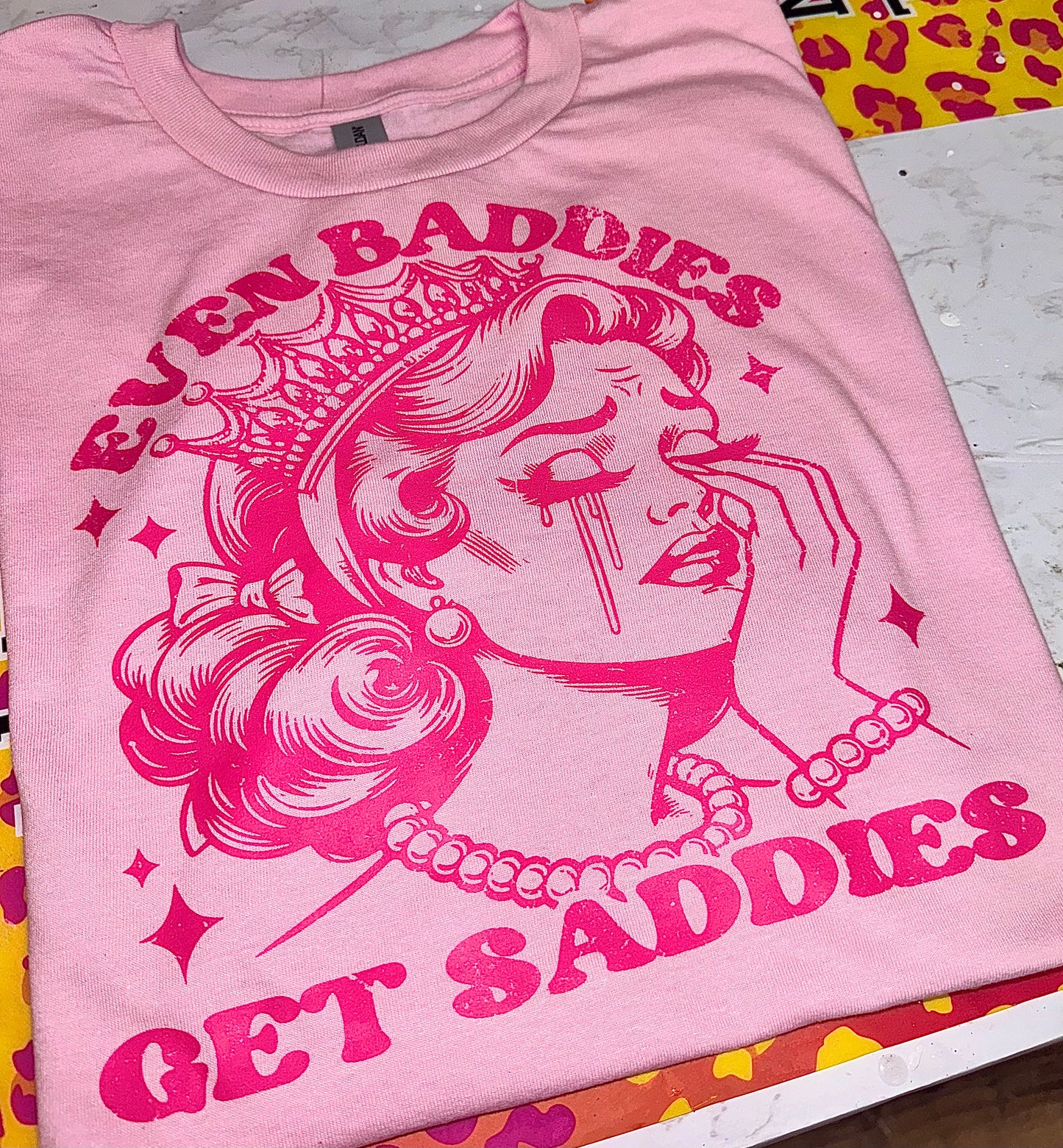Even baddies get saddies top