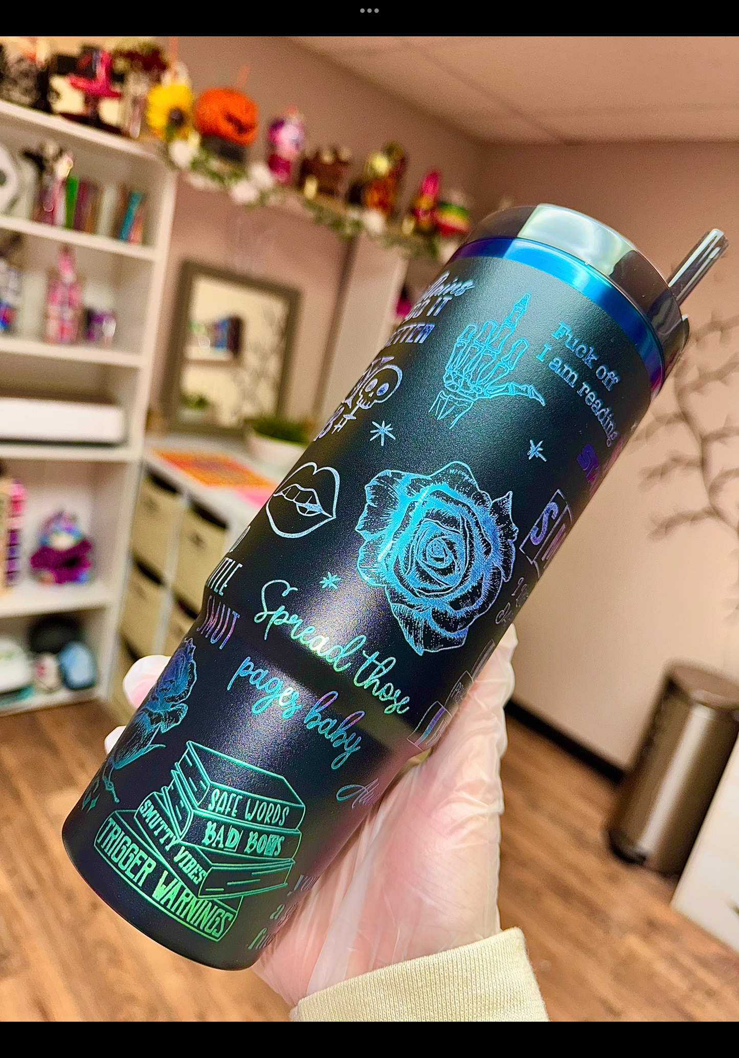SMUT chroma engraved Stanley