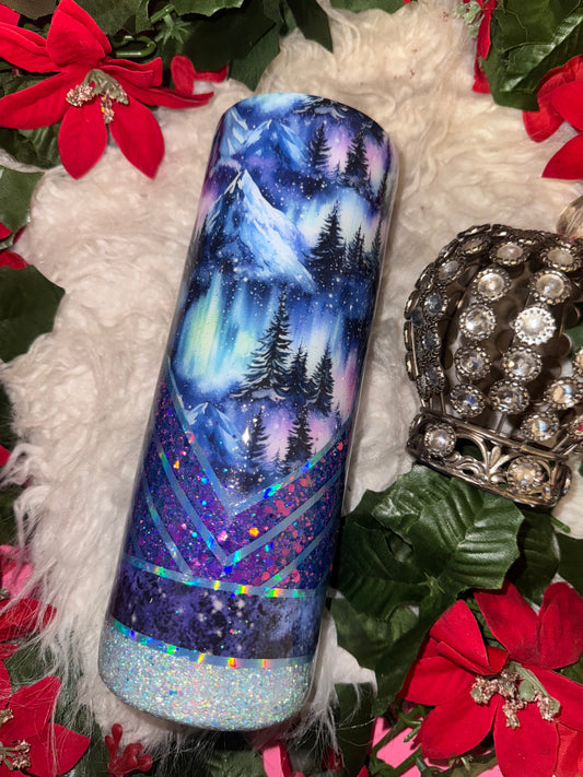 20oz northern lights ready to ship tumbler