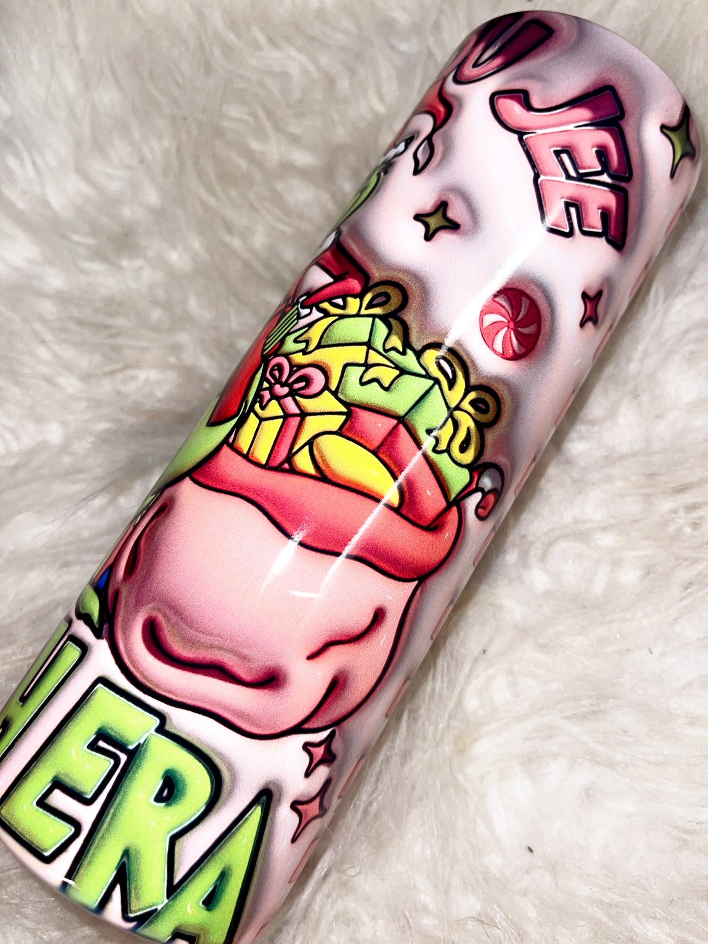 Boujee time sublimation tumbler