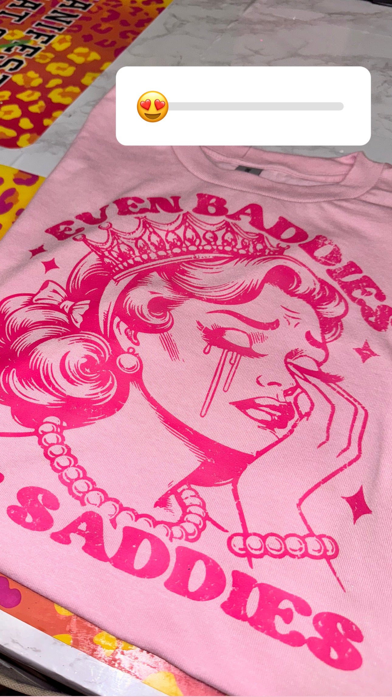 Even baddies get saddies top