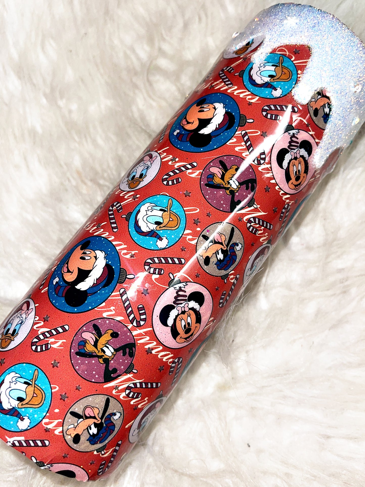 20oz Goofy friends Christmas ready to ship tumbler