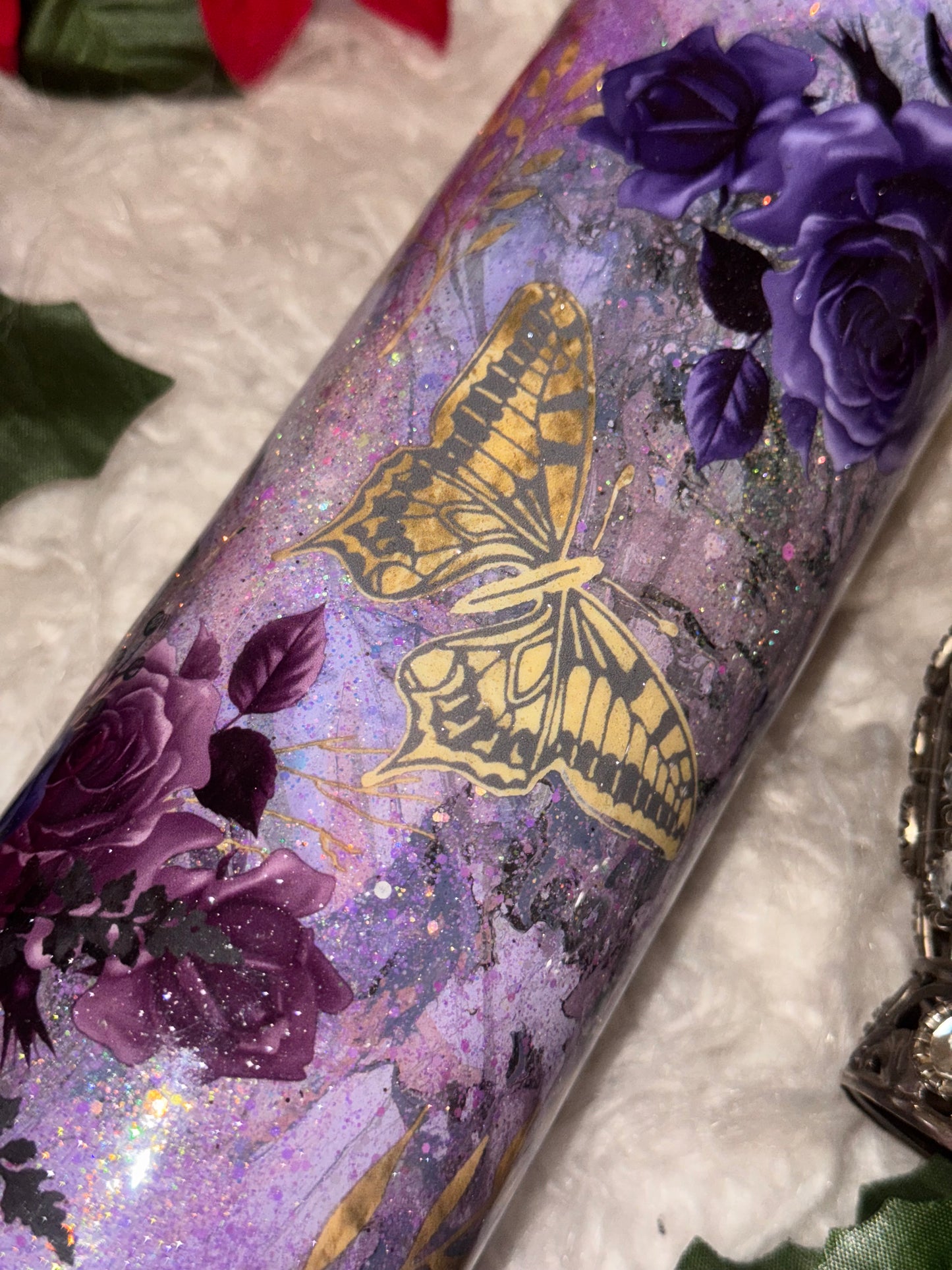 20oz purple romance ready to ship tumbler