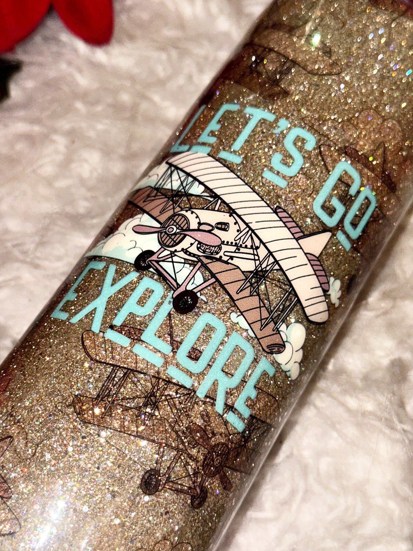 20oz let’s go explore ready to ship tumbler