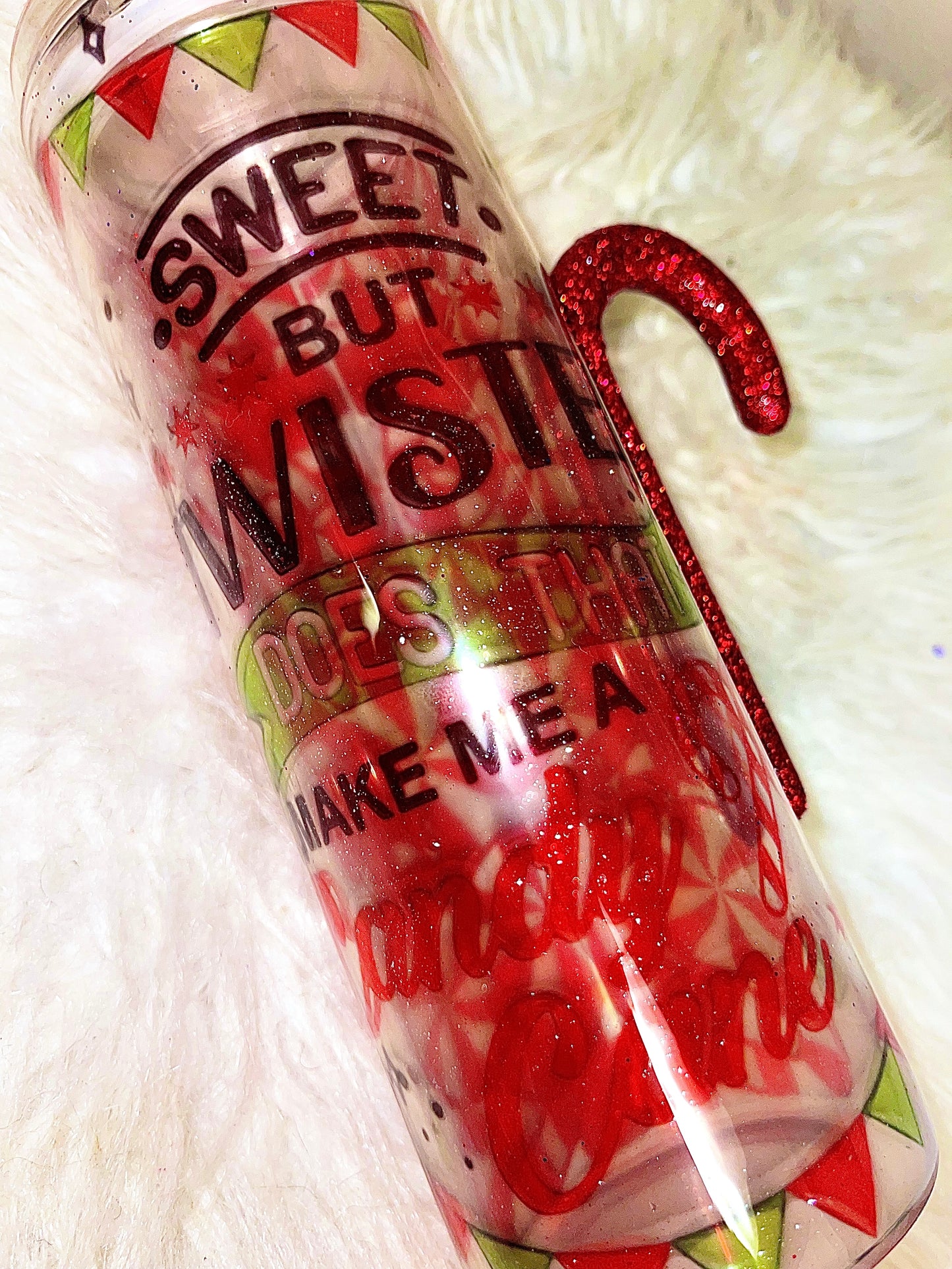 20oz candy candy handle glass ready to ship tumbler