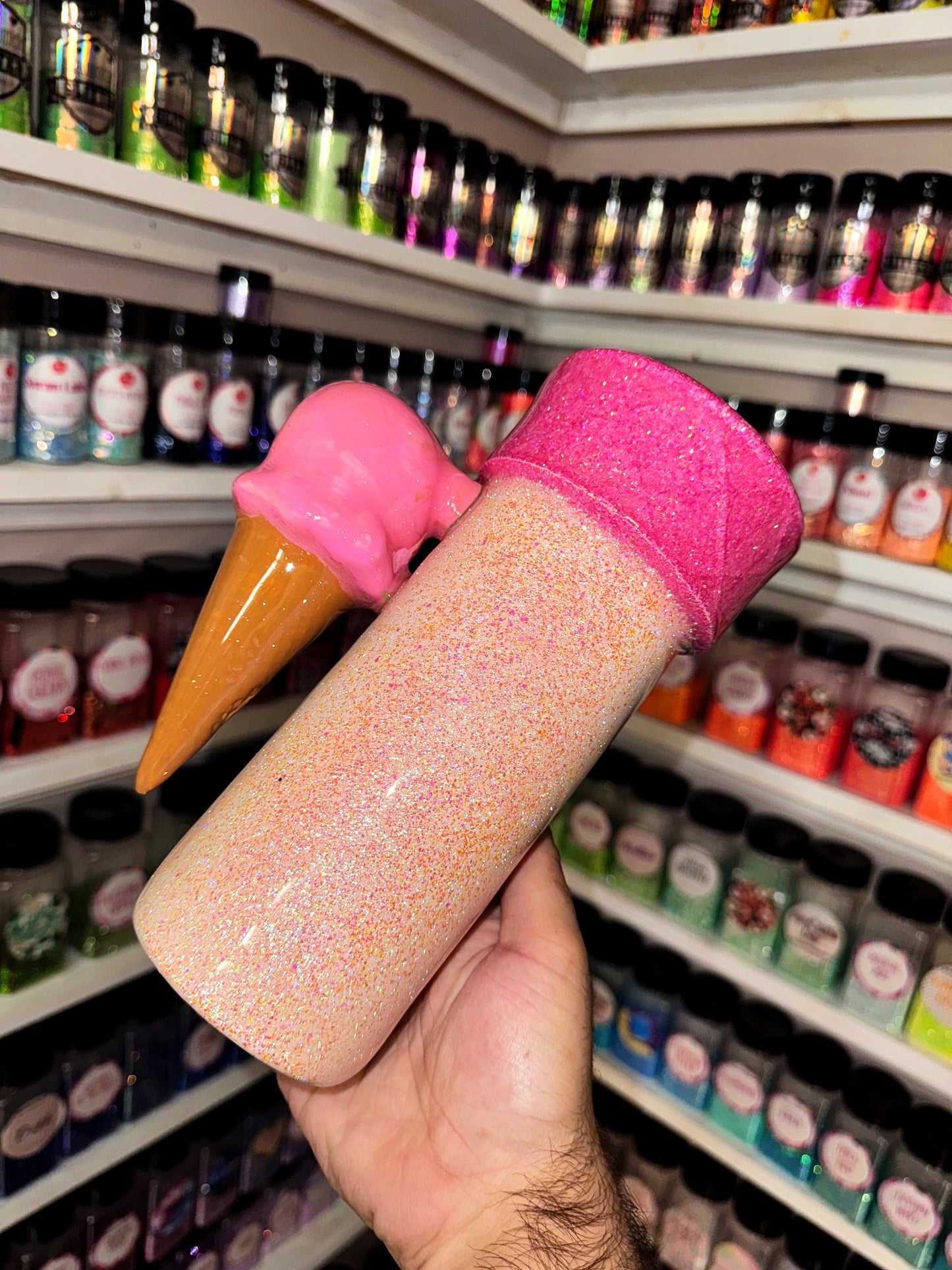 20oz ice cream handle ready to ship tumbler