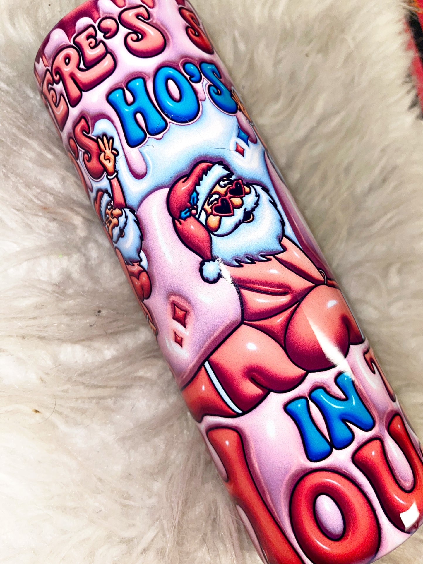 Ho ho ho sublimation tumbler