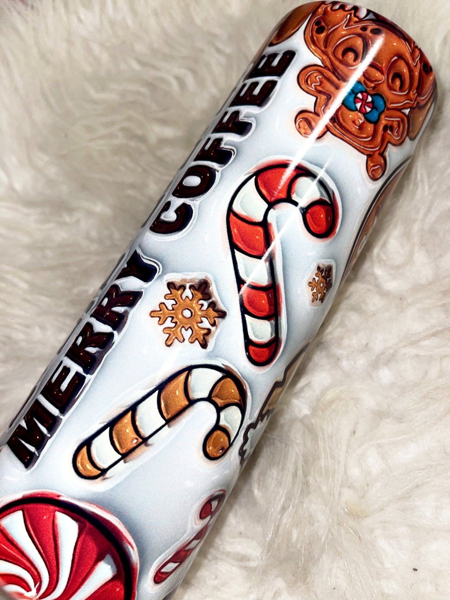 Christmas cutie sublimation tumbler