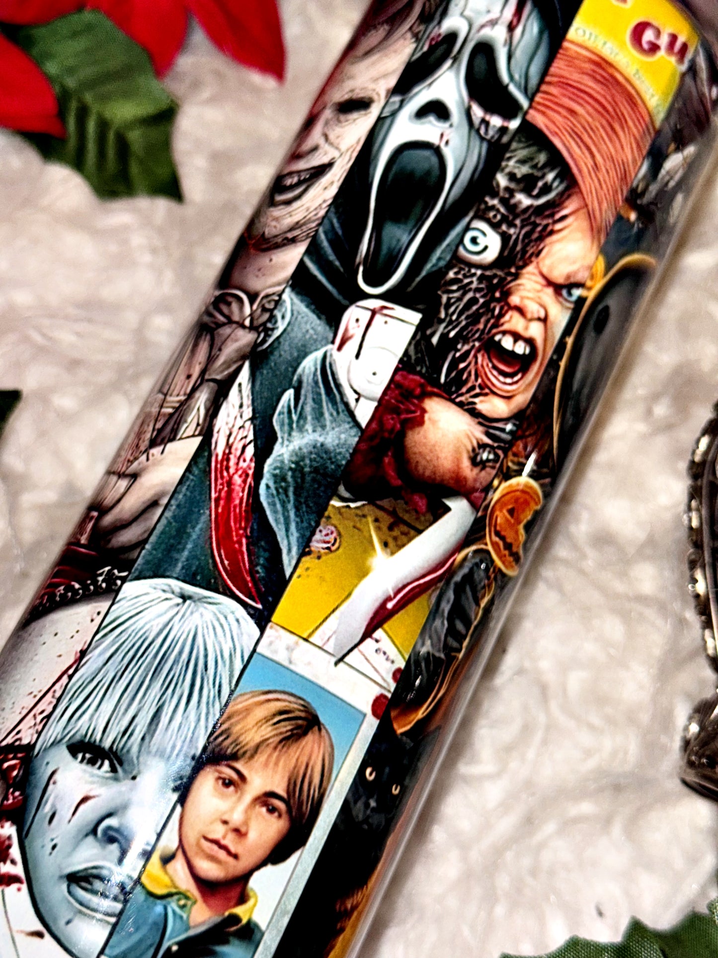 20oz horror faces sublimation tumbler
