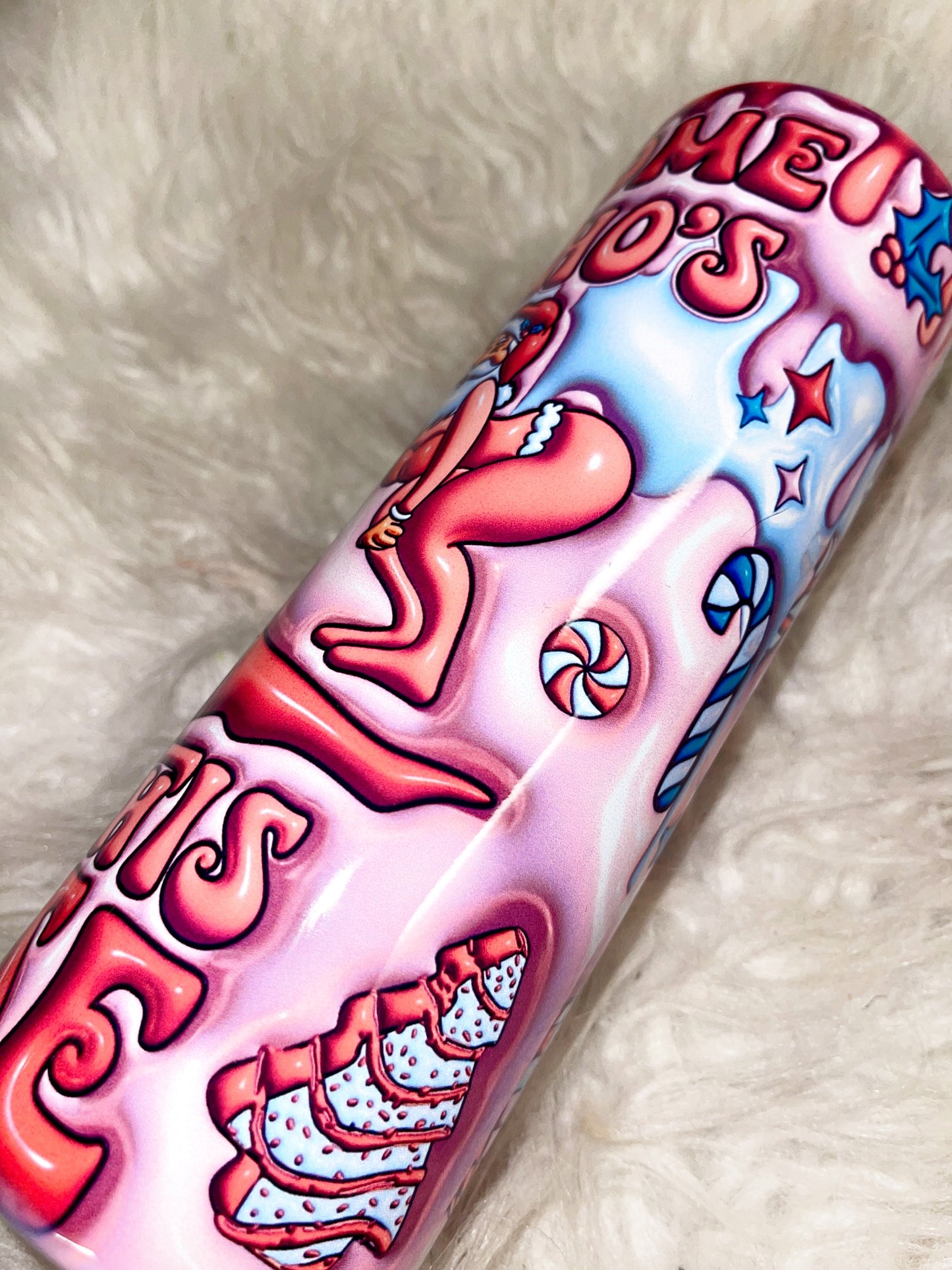 Ho ho ho sublimation tumbler