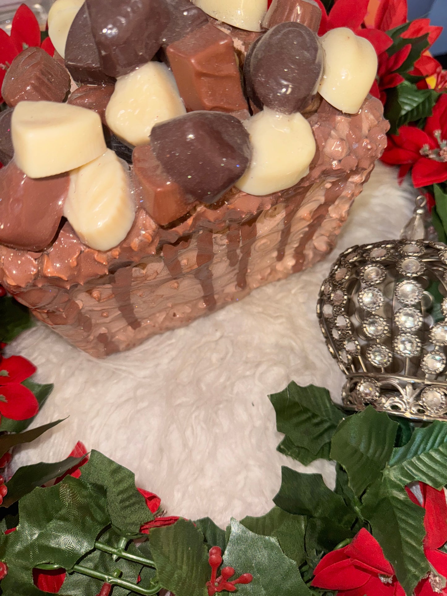 Chocolate cake ready to ship tumbler w/ lid
