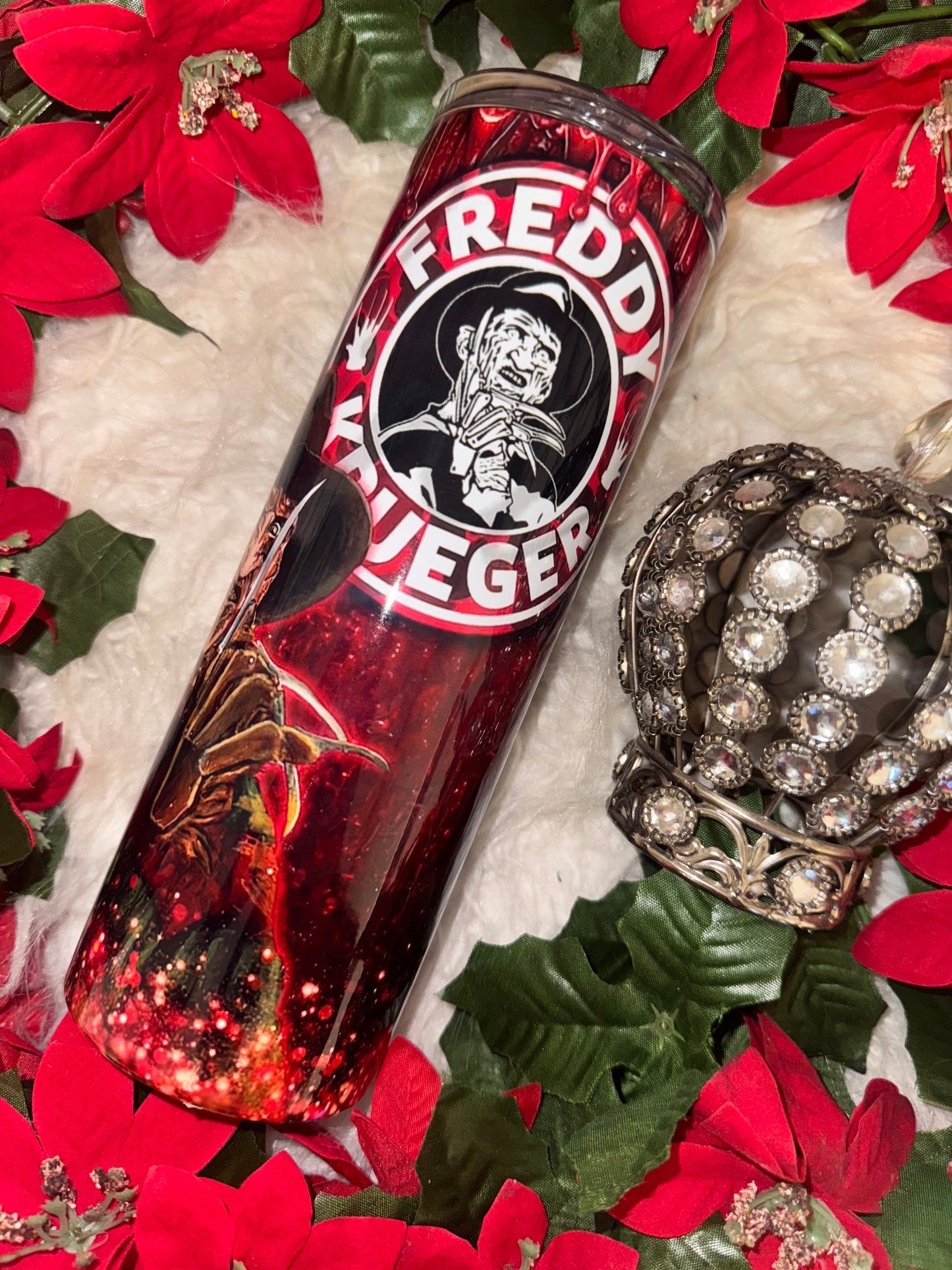 20oz Freddy coffee sublimation tumbler