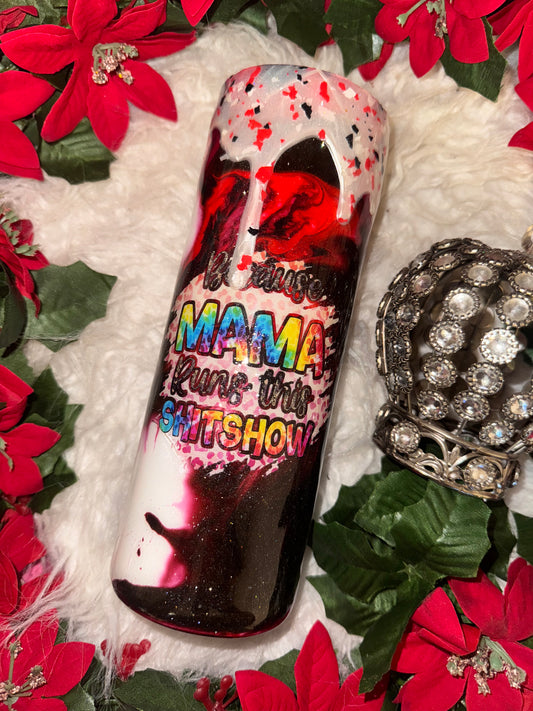 20oz mama runs this ready to ship tumbler