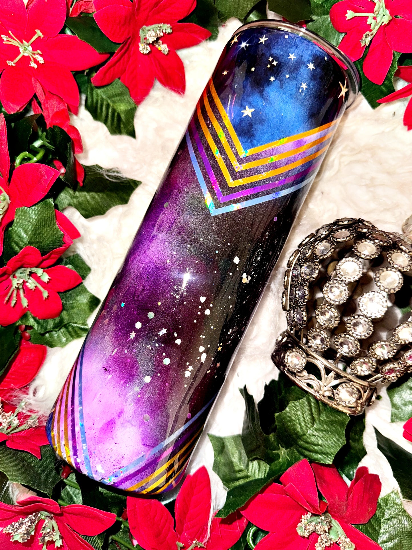 30oz galaxy ready to ship tumbler