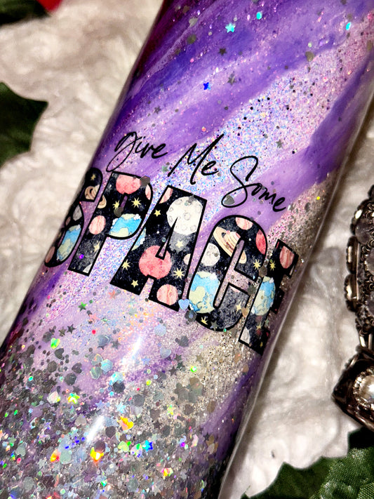 20oz give me some space ready to ship tumbler