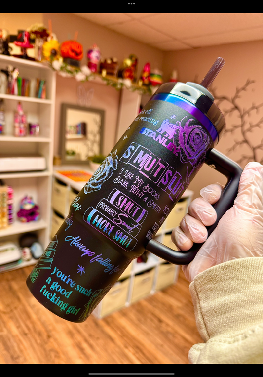 SMUT chroma engraved Stanley