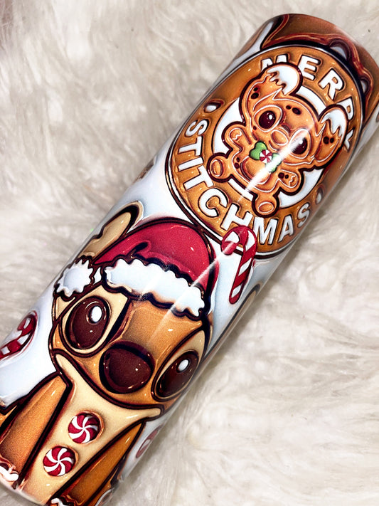 Christmas cutie sublimation tumbler