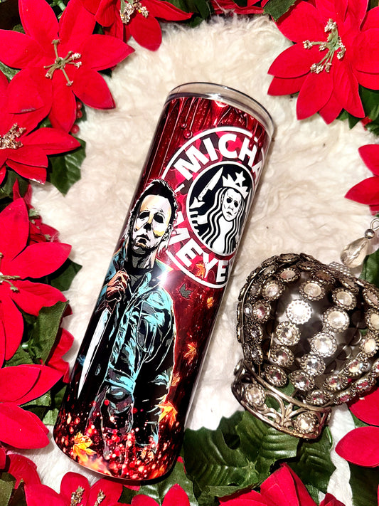 20oz Michael coffee sublimation tumbler