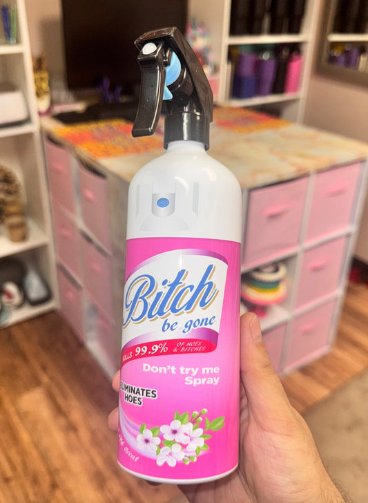 B be gone sublimation spray bottle