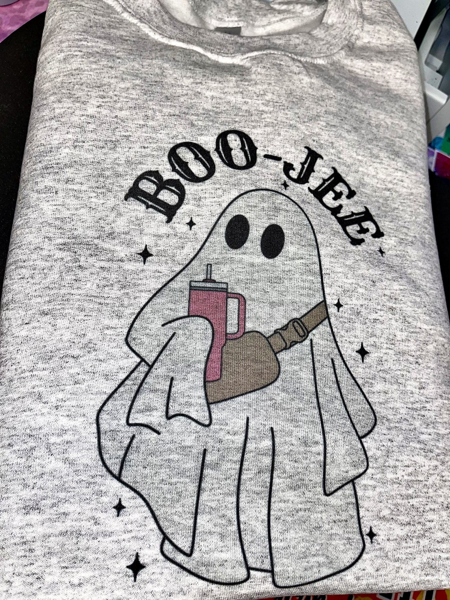 Boo Jee crew neck sweater