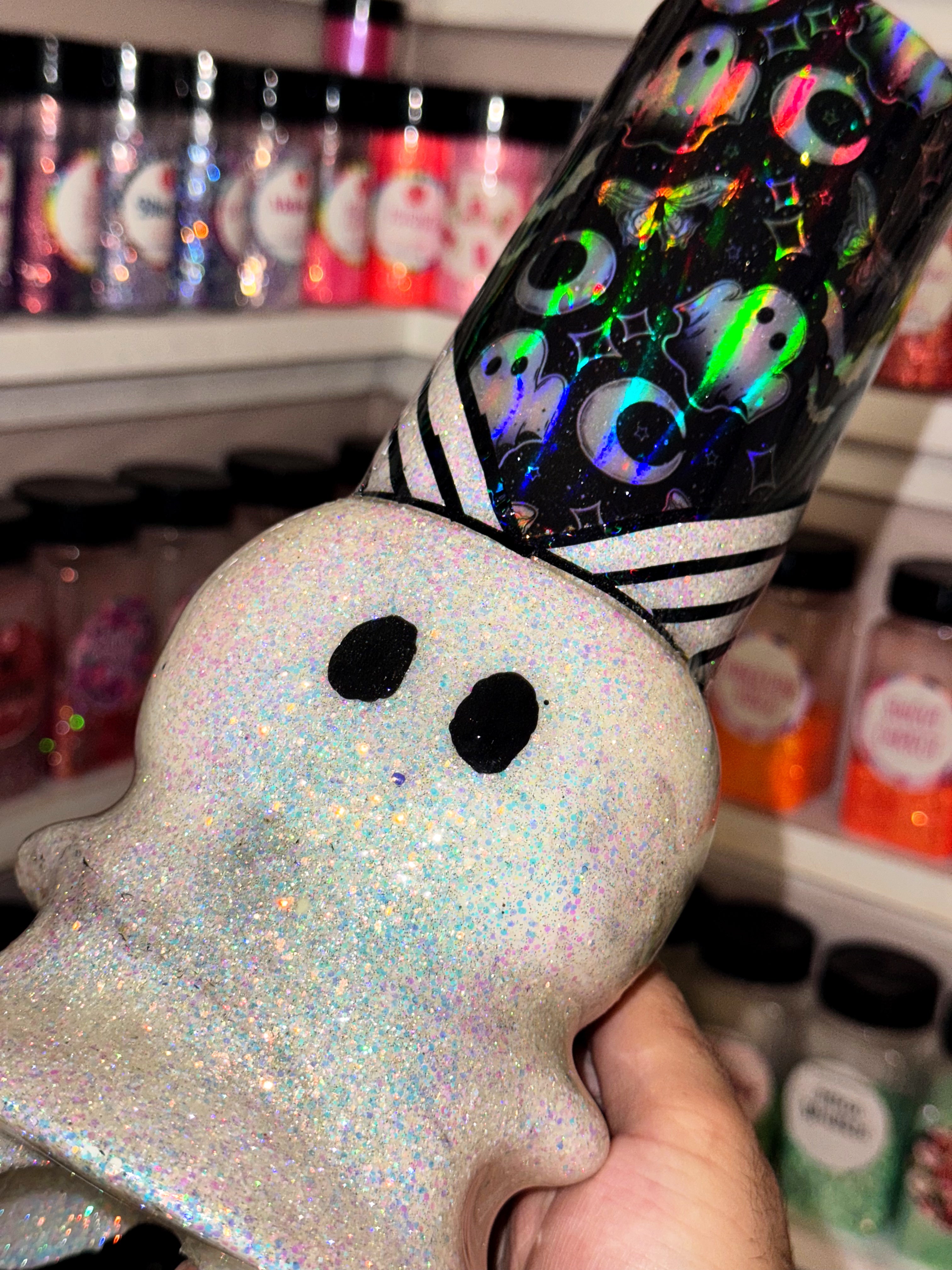 20oz Ghost ready to ship tumbler – Shawny's Shop