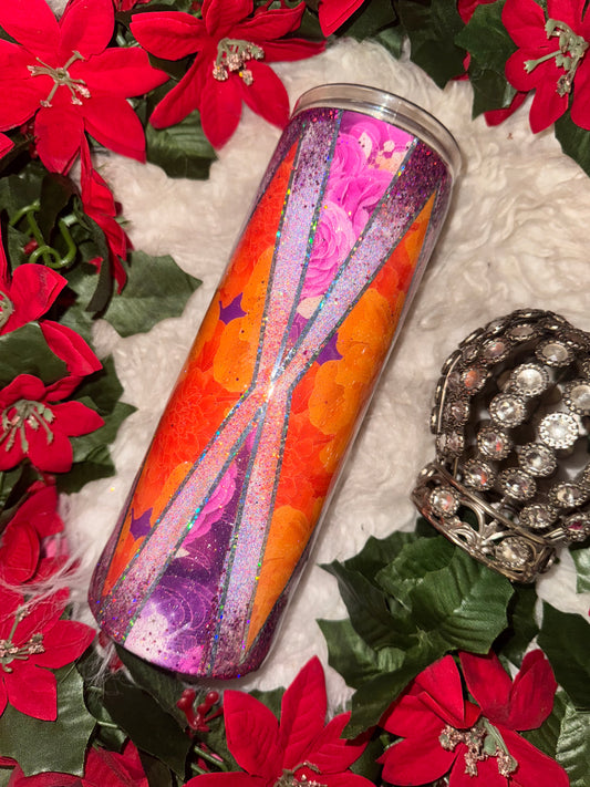20oz purple fairy ready to ship tumbler
