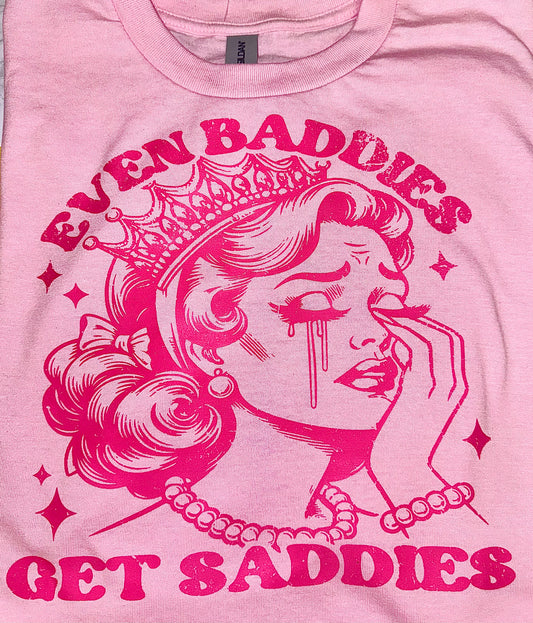 Even baddies get saddies top