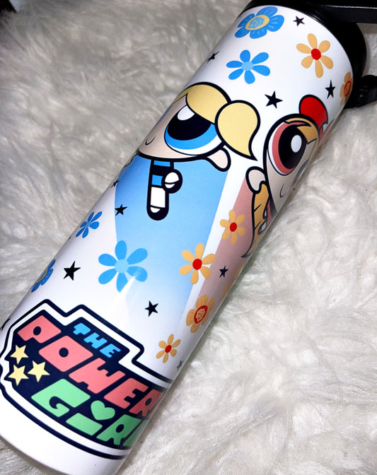 Power puff girls sublimation tumbler