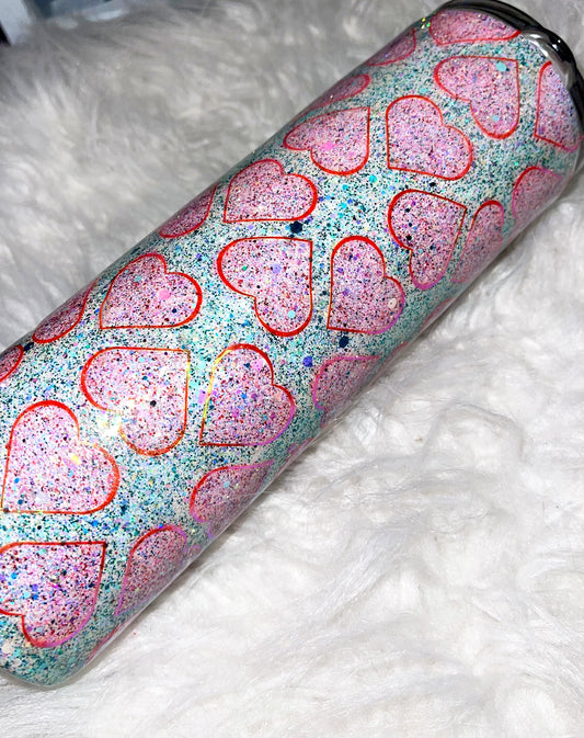 I heart you ready to ship tumbler