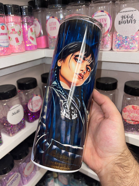 Wednesday sublimation tumbler